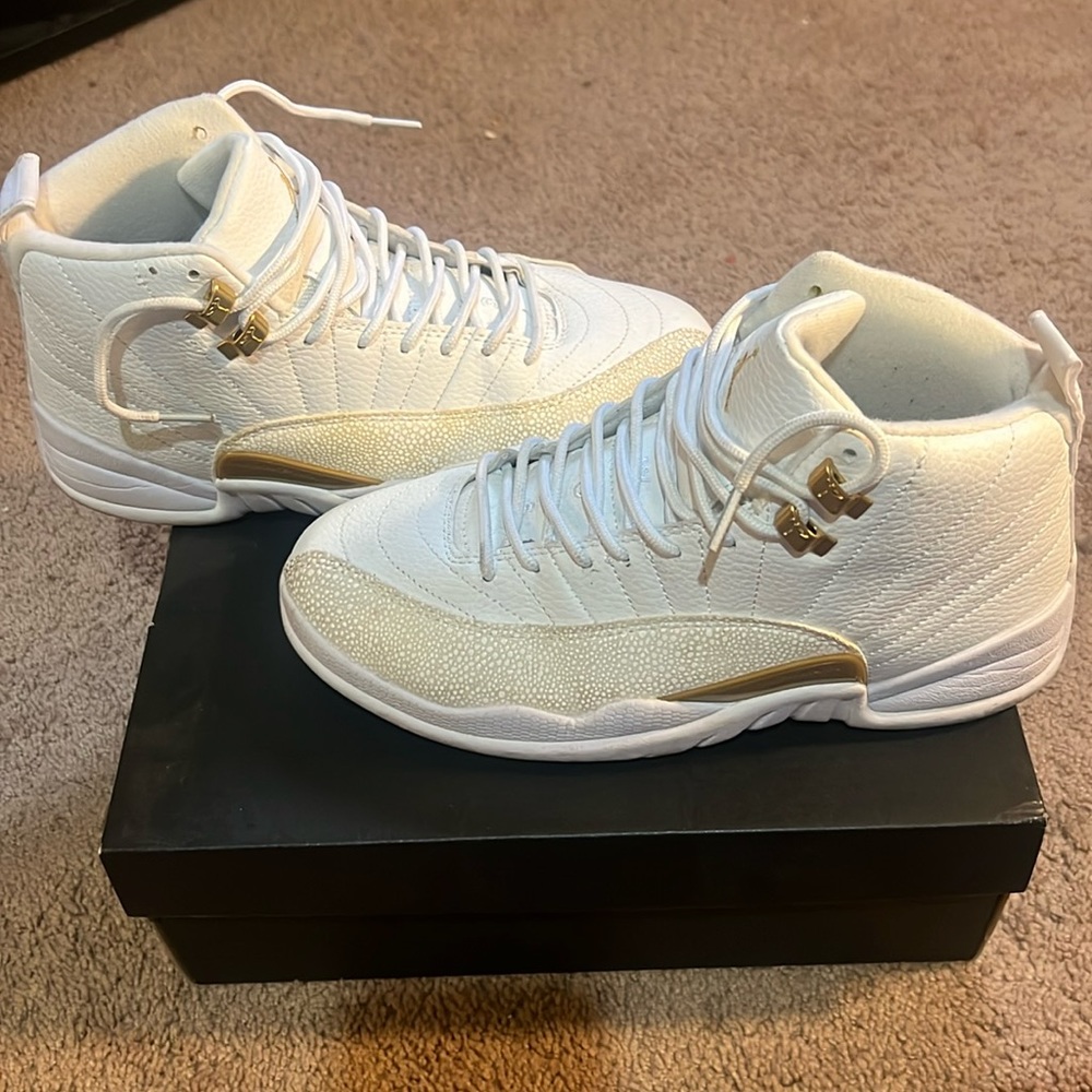 Jordan 12s ft drake OVO limited, edition size 8